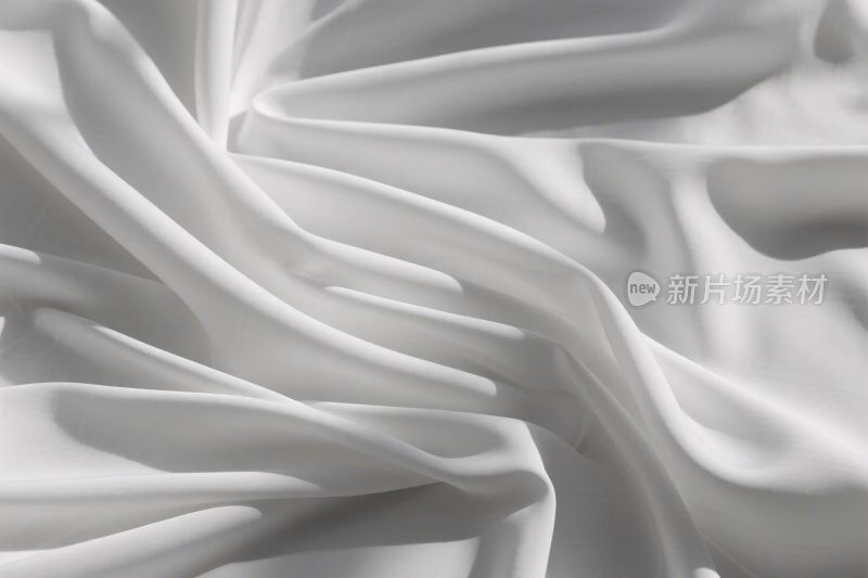 白色丝绸纹理画面