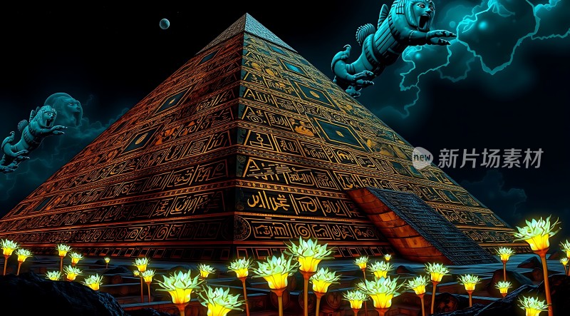 古埃及金字塔秘境探秘