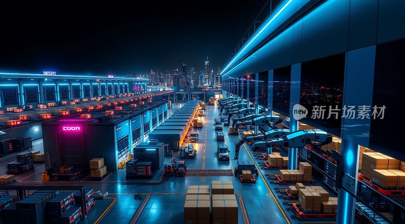 未来城市物流中心