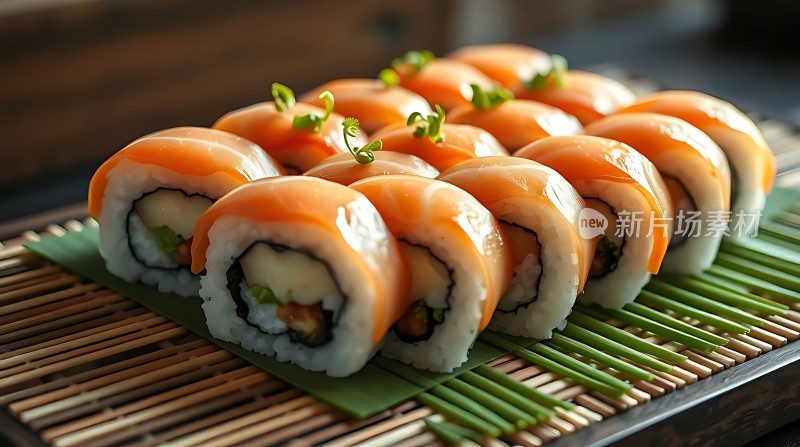 新鲜刺身寿司大餐