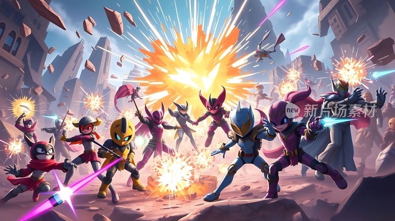 超级英雄集结城市之战一触即发！