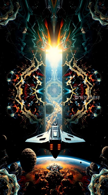 星际航行探索未知领域