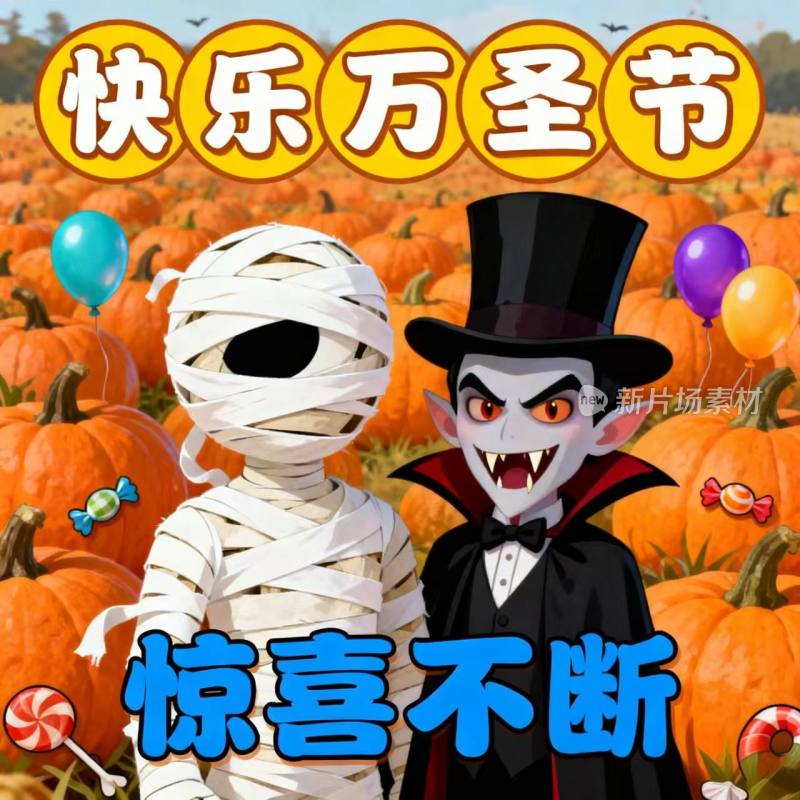 万圣节 南瓜 派对 捣蛋 嘉年华