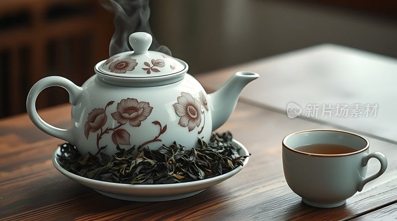 茶香四溢品茗时光