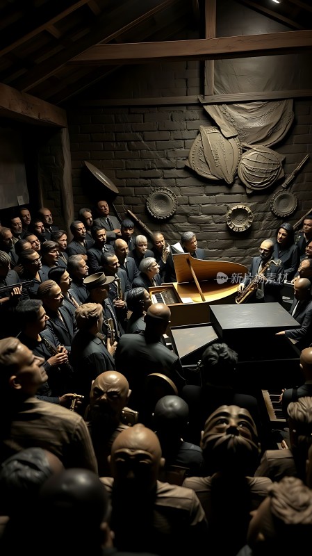 音乐盛宴钢琴与乐队的和谐交响