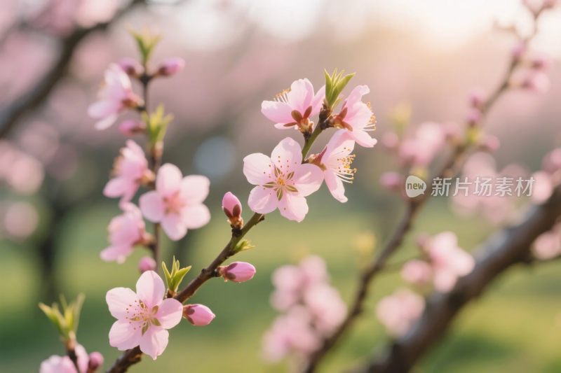 春日繁花近景摄影