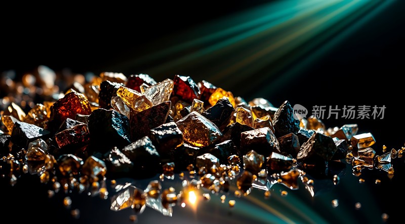 璀璨钻石闪耀光芒