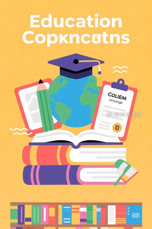 教育概念插画