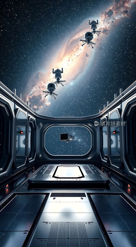 太空探索之旅星际飞船启航