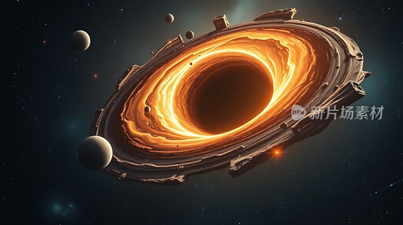 宇宙黑洞奇观