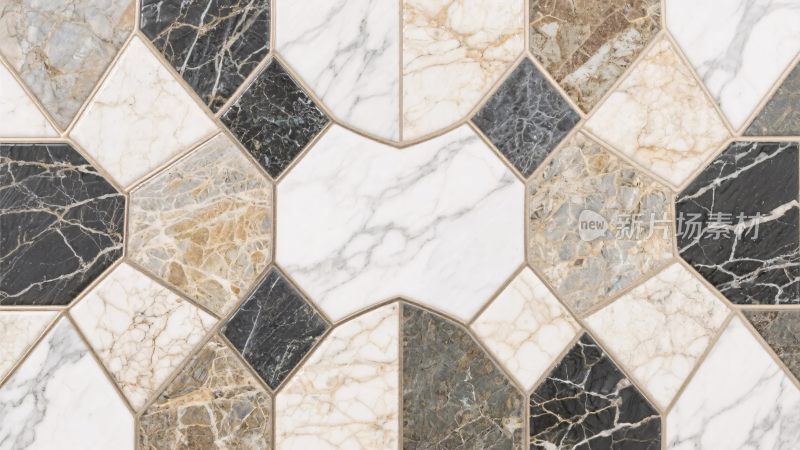 石材拼花纹理图