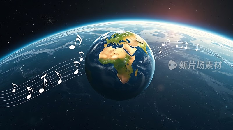 地球旋律音乐与宇宙的交响曲