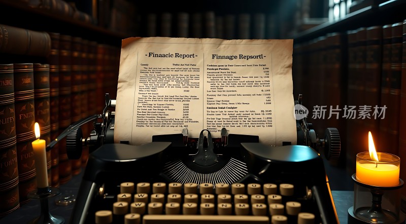 财务报告旧时光里的经典与现代科技的融合