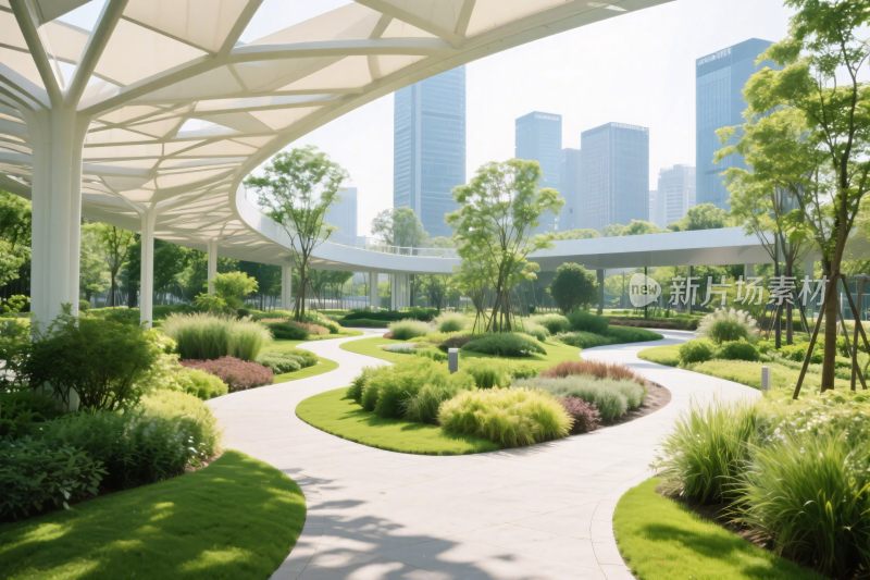 现代城市园林景观摄影