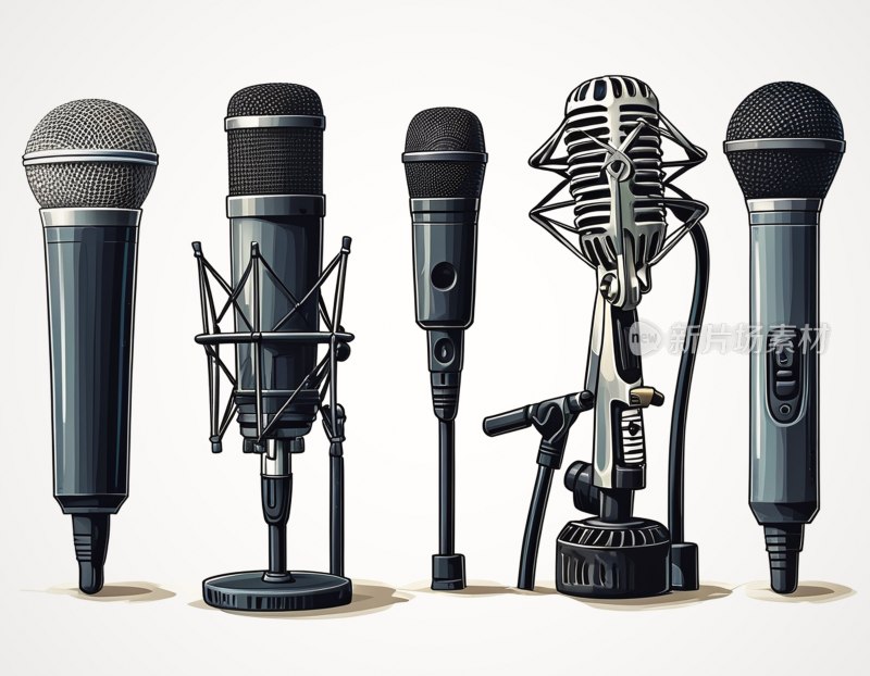 乐器麦克风组合