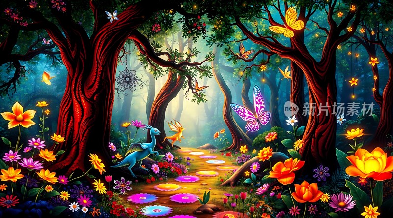 奇幻森林秘境之旅