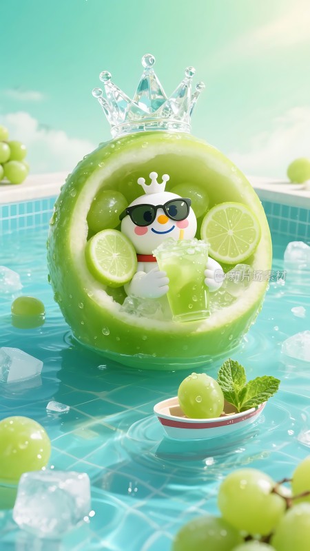 夏日清凉水果派对