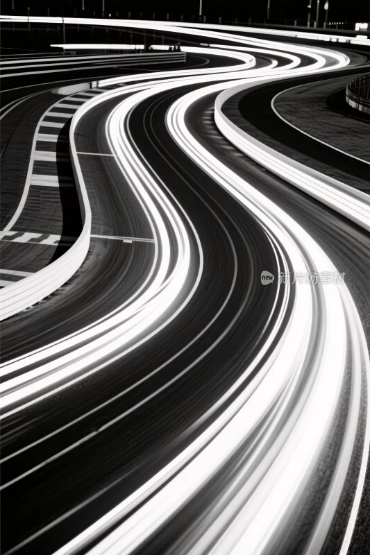 流动光影艺术画面