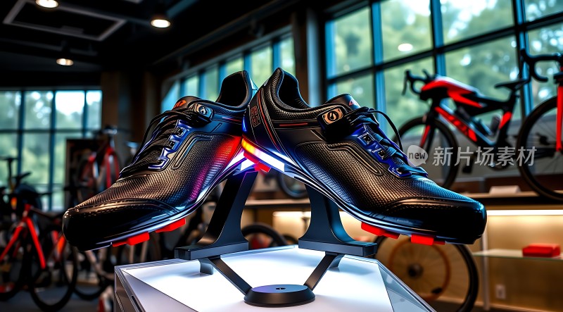 新片场素材  精致运动鞋展示