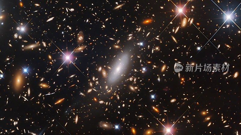 宇宙星河璀璨探索无尽奥秘