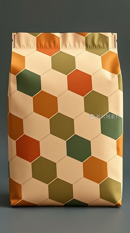 六边形图案包装袋