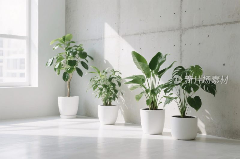 室内植物盆栽布置