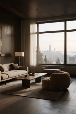 现代风格客厅室内景观