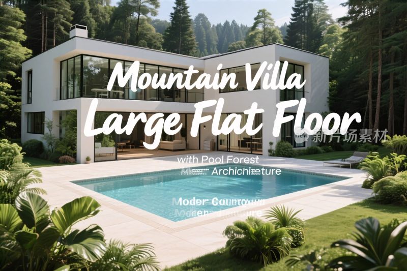 山间别墅效果图