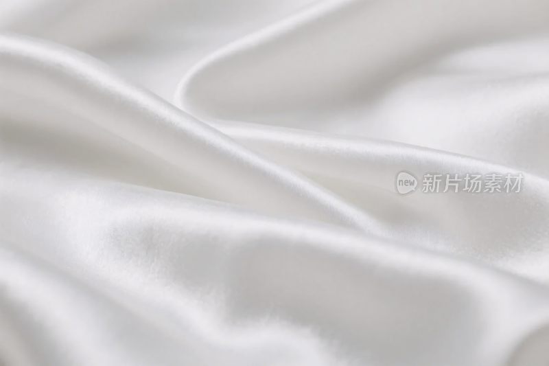 白色丝绸纹理