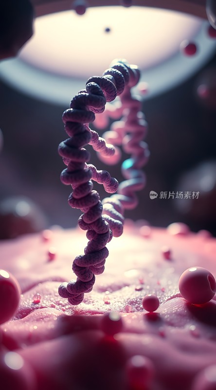 DNA螺旋结构之美