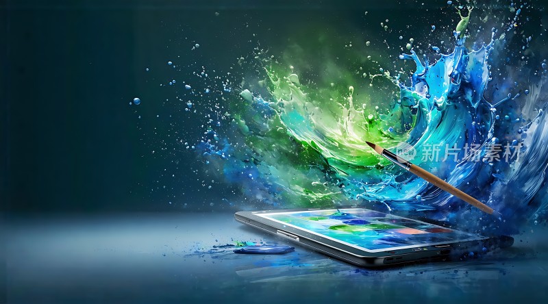 艺术创作灵感迸发