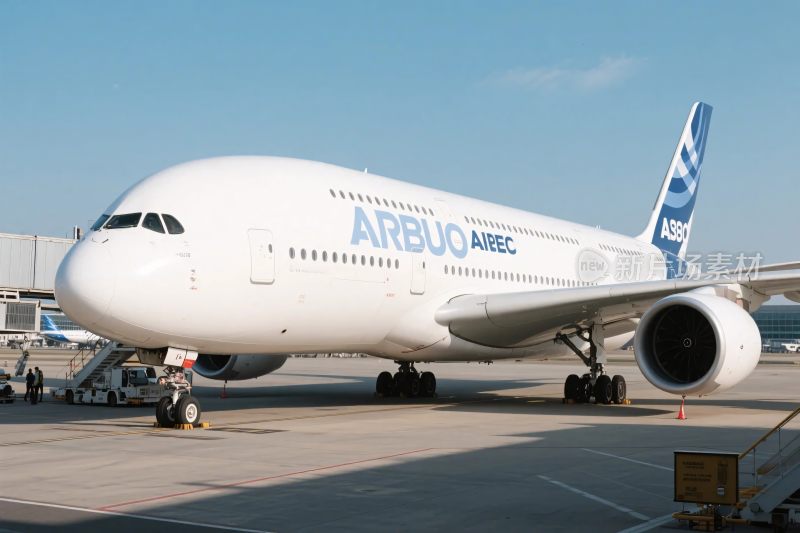 机场停放的客机