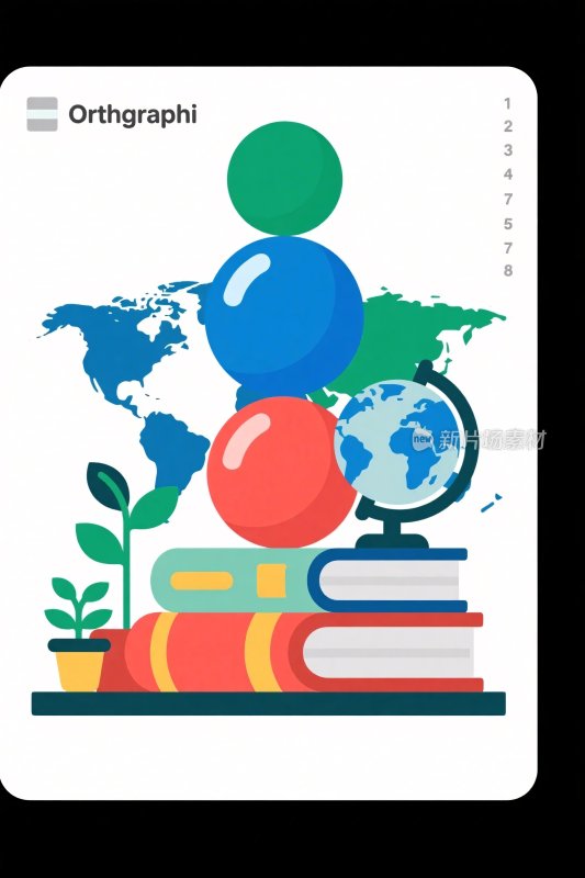 教育学习插画设计