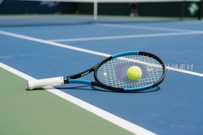 网球与球拍