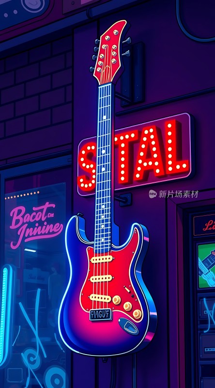 霓虹吉他