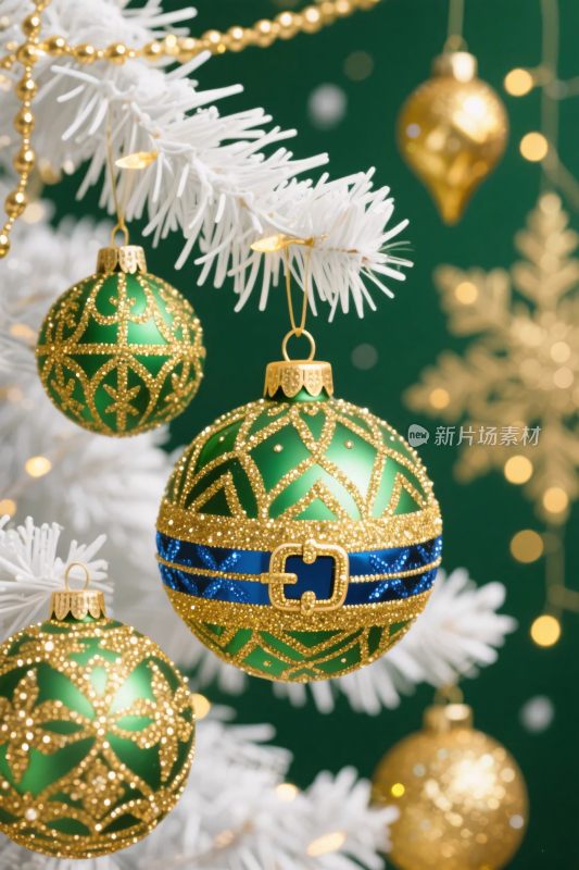 圣诞装饰圣诞球