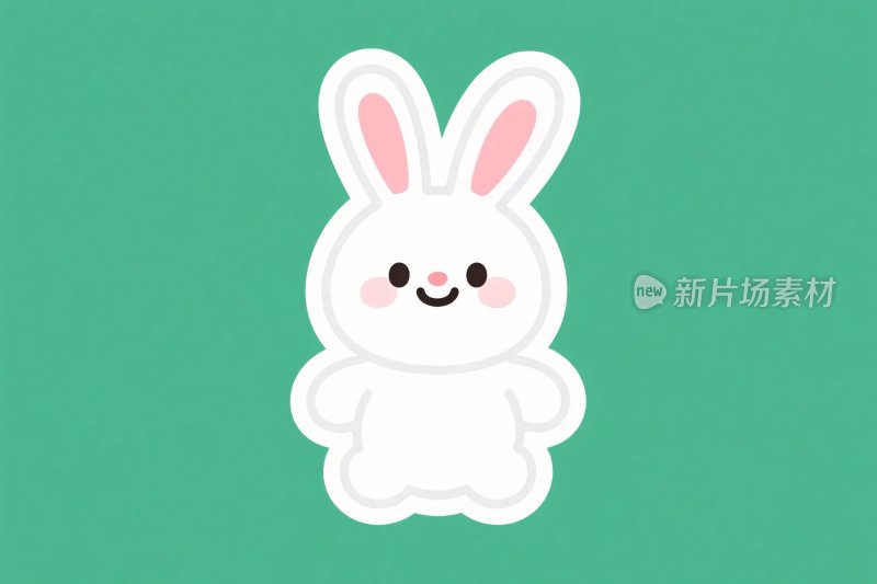 可爱卡通兔子形象