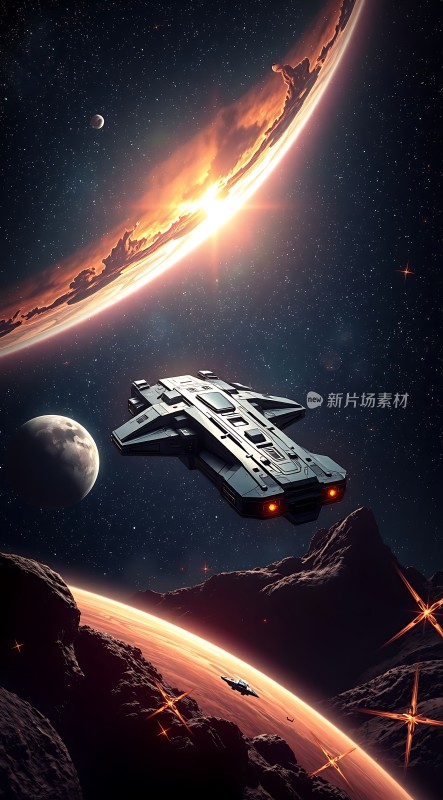 星际航行探索未知领域