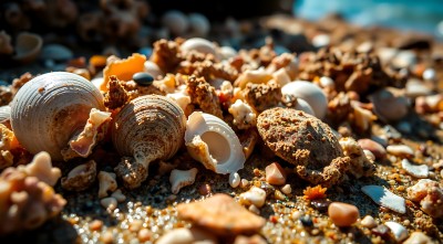 阳光下的贝壳世界 阳光下的贝壳世界