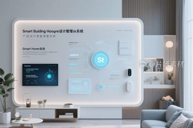 智能建筑管理系统界面展示