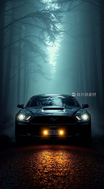 森林中的神秘座驾