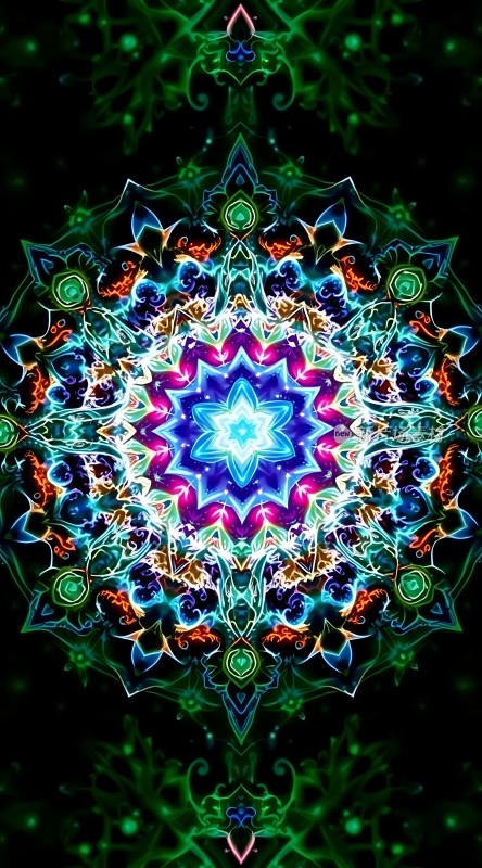 **迷幻色彩曼陀罗**