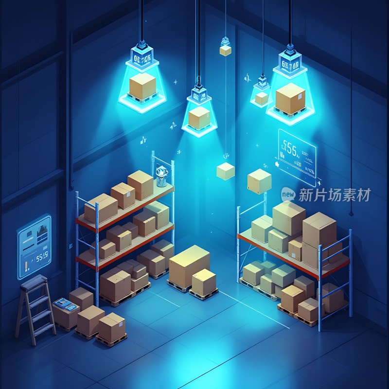 智能仓库高效物流管理