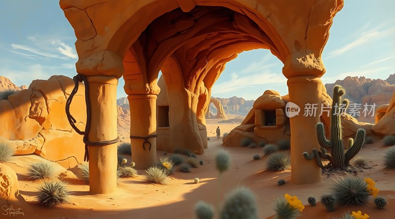 沙漠秘境探险之旅