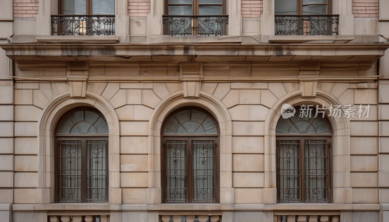 上海外滩老建筑门窗