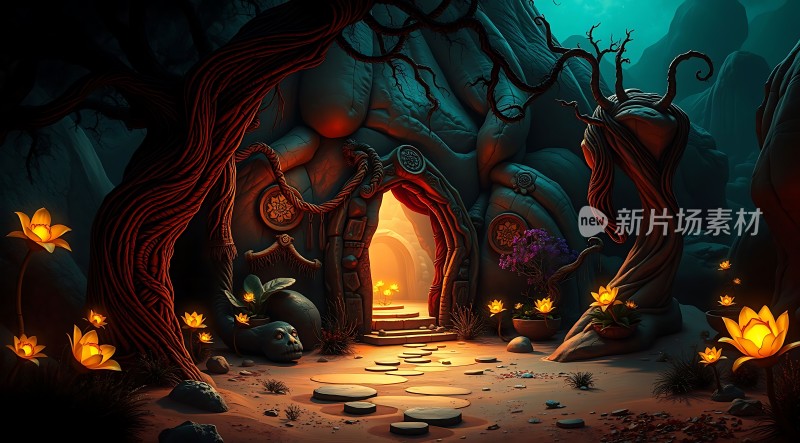 神秘森林秘境探险之旅