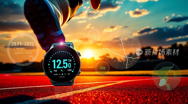 智能运动手表记录健康生活新篇章