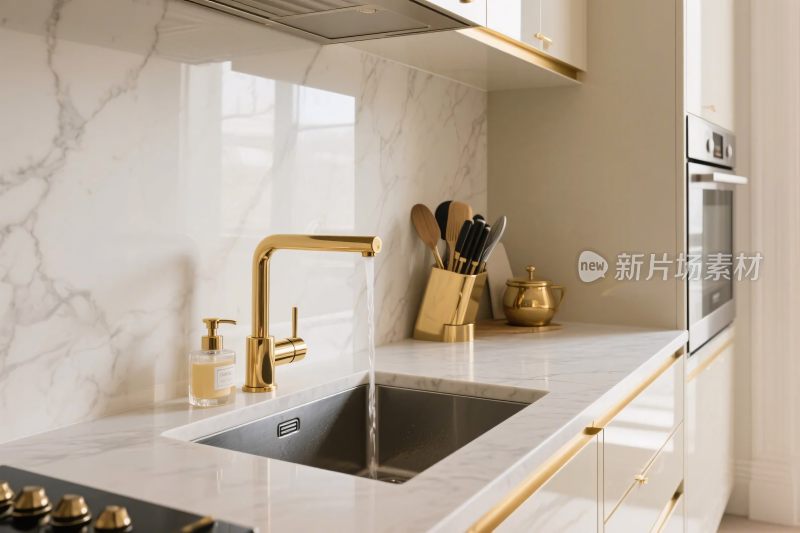 现代厨房装修场景