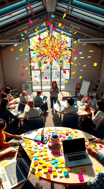 头脑风暴会议现场