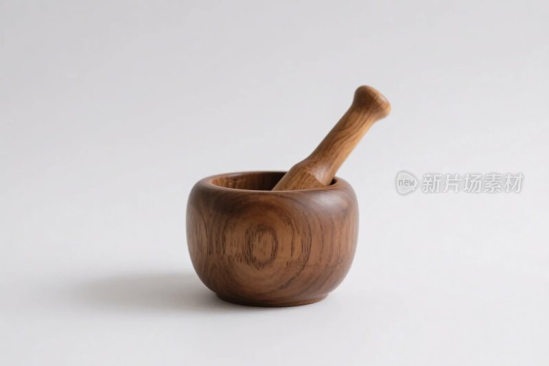 木质研钵杵图片